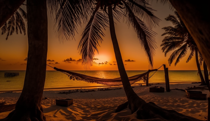 Meeru island sunset