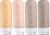 Gemice Travel Bottles for Toiletries Tsa Approved Travel 3oz Size Containers BPA Free Leak Proof Travel Tubs Refillable Liquid Travel Accessories for Cometic Shampoo and Lotion Soap