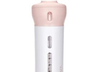 GOBOUT Travel Bottle for Toiletries TSA Approved BPA Free Leak Proof 4-in-1 Refillable Travel Accessories for Cosmetic Shampoo Lotion and Soap (Pink)