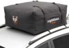 Rightline Gear Range Jr Weatherproof Rooftop Cargo Carrier for Top of Vehicle, Attaches With or Without Roof Rack, 10 Cubic Feet, Black