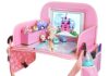 MENZOKE Kids Travel Tray for Toddler Car Seat, Lap Tray for Girl Activities with Dry Erase Board & Cooler Cup Holder, Road Trip Essentials Accessories with No-Drop Large Tablet iPad Holder Stand,Pink