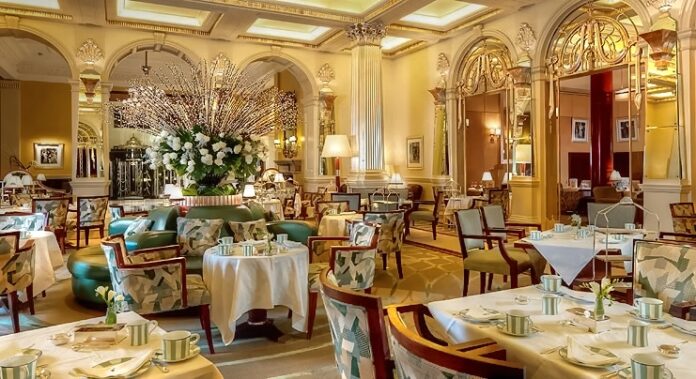 Afternoon tea at Claridges