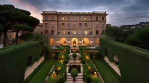 The elegant Hotel de Russie