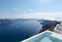 Santorini hotel views