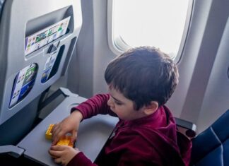 Word Search: Planning to travel with children? Book the back row, and other tips…