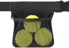 Nebudo Tennis Ball Band Holder Pickleball Tennis Balls Pickleballs Holding Accessory for Women Skirt Men Waist Hip Bags Accessories Pouch Sack Pickle Ball Bag Carrier Gadgets Gear Band Travel Pocket