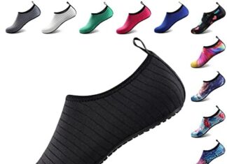 Water Shoes for Women Men Quick-Dry Aqua Socks Swim Beach Barefoot Yoga Exercise Wear Sport Accessories Pool Camping Must Haves Adult Youth Size