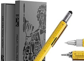 Goedli Multitool Pen Gifts for Men – Father’s Day Gifts from Daughter Wife Son, Father’s Day Gifts for Dad Men Husband Him