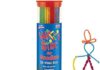 WikkiStix Sensory Fidget Toy, Arts and Crafts for Kids, Non-Toxic, Waxed Yarn, 6 inch, Reusable Molding and Sculpting Sticks, American, Assorted Colors, 24 Count (Pack of 1), Multi
