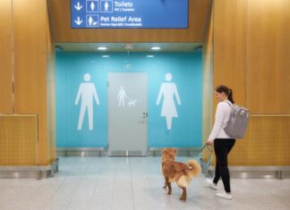 Airports with Pet Relief Areas in Europe