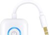 Lavales Wireless Bluetooth 5.3 Audio Transmitter Receiver Adapter for Airplane, Gym/TVs/Gaming Consoles/Car/PC/Home Stereo, 3.5 mm Jack, AptX Adaptive/Low Latency,Dual Paring,Rechargeable,HD Stereo