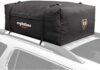 Rightline Gear Range 3 Weatherproof Rooftop Cargo Carrier for Top of Vehicle, Attaches With or Without Roof Rack, 18 Cubic Feet, Black