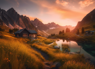 Best Hotels in Austria: A Memorable Stay in the Heart of Europe An awe-inspiring Austrian sunset mountain scene