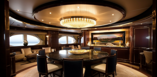 life on a luxury chartered yacht