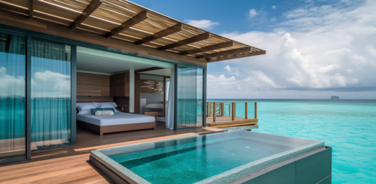 W Maldives resort Overwater villa