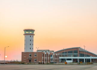 An airport without airplanes