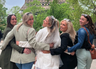 Bride shares top tips for a Parisian hen do