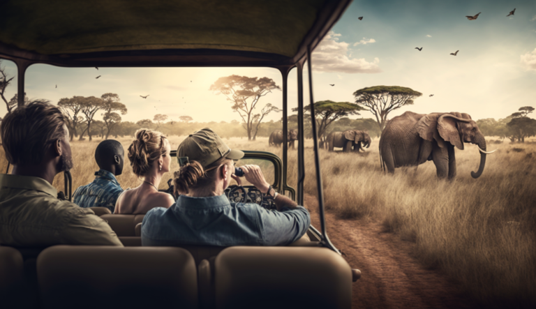 singles travel tours over 35 on a safari
