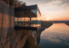 Unveiling the Serenity: Micro Hotels Nestled on Cliffside with Lakeside Sunset Views Cliffside micro hotel