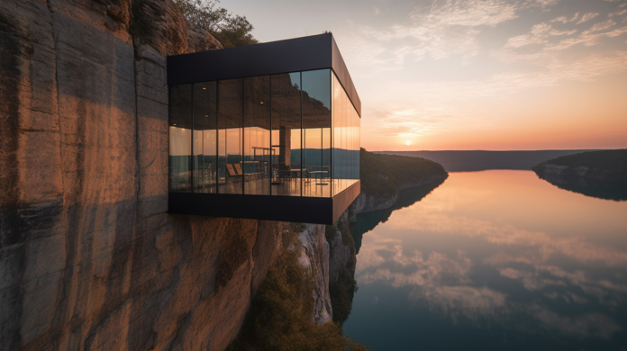 Cliffside micro hotel