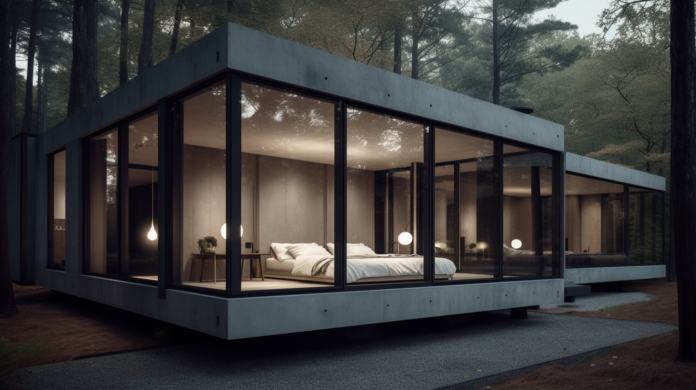staying in a micro hotel