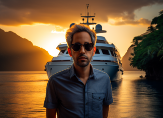 5 Incredible Ways Using AI for Travel Storytelling is Revolutionizing the Industry An AI image of me blended with a luxury yacht experience