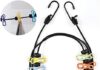 Travel Clothesline with 12 Clothespins, Windproof Portable Clothesline for Outdoor Travel Gadgets, Camping Accessories, Indoor Laundry Drying, RV Accessories, Junvaia Stretchy Retractable Clothes Line