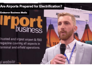 How does sustainability and electrification fit into airports?