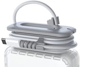TATOFY Case for MacBook Charger, 60w 61w 67w Apple Charger Case, MacBook Charger Case, Travel Cord Organizer, MacBook Accessories (for Apple 60w 61w 67w Adapter)