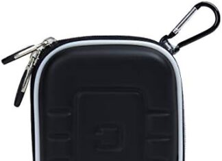 eBigValue Protective Padded Travel Organizer Case 5 inch Pocket Cover for Gadgets, GPS, Cables, Chargers, Small Accessories