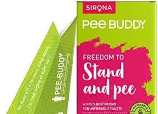 PeeBuddy 10 Funnels Portable Female Urination Device | Disposable Female Urinal Funnel | Travel, Camping, Hiking and Outdoor Activities | Discreet and Compact Stand and Pee Funnel for Women, Girls