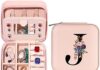 Parima Travel Jewelry Box for Girls Women, Jewelry Organizer Box | Personalized Jewelry Boxes for Women Girls Jewelry Box | Necklace Earrings Ring Box | Travel Jewelry Organizer Box