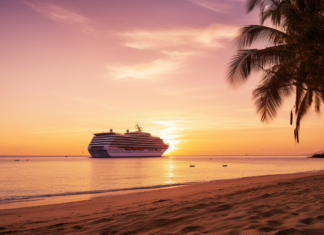 The Ultimate Guide to Autumn and Winter Small Cruises: 2023 & 2024 Small intimate cruise ship during sunset