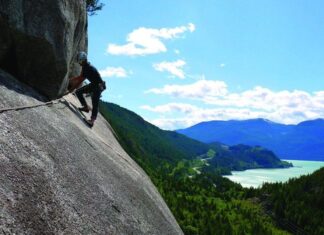 Squamish, the (self-proclaimed) adventure capital of Canada, earns its moniker