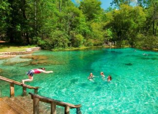 Florida is home to several waterfalls. Here’s where they are located