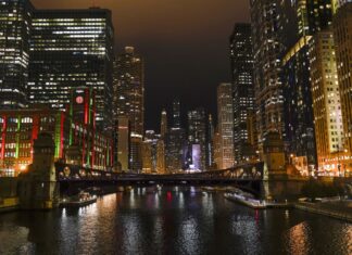 What are the most popular Christmas destinations in the U.S.?