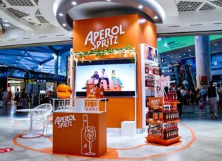 Aperol hails omnichannel campaign across European airports