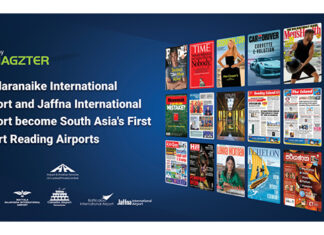 Magzter deploys digital newsstands at Bandaranaike and Jaffna airports