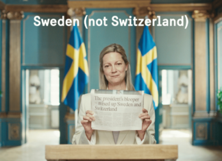Sweden’s tourism spot shows it is not Switzerland and why
