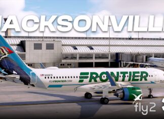 Fly2High Jacksonville Airport Released for MSFS