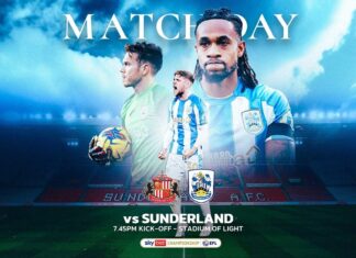MATCH DAY: SUNDERLAND vs TOWN – News
