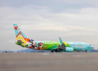 Alaska Airlines Teams With Disneyland to Launch Themed Airplane