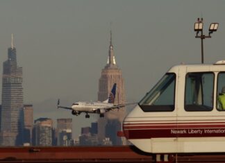Newark airport’s monorail system is getting an upgrade