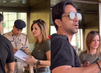 Sussanne Khan, Arslan Goni denied entry inside airport as he forgets passport | Bollywood