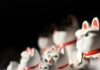 Lucky cats have overrun the Tokyo temple where they were born