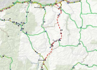Return of freezing rain again shuts Redmond Airport, closes 92 miles of icy Hwy. 97 between Madras and I-84