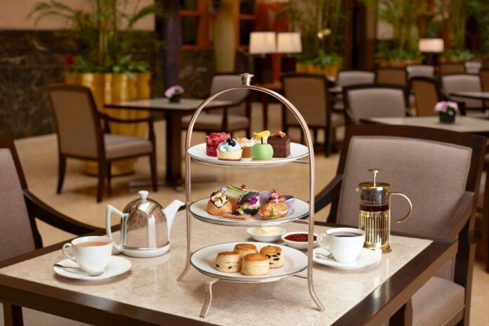 Afternoon tea at the Fullerton