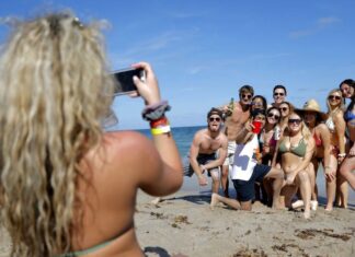 What were the most popular destinations for Spring Break 2024?