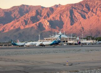Palm Springs airport terminal evacuated after security checkpoint breach