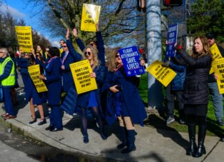 The Flight Attendant Picket At US Airports